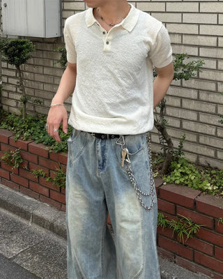 Button Boucle Summer Knit