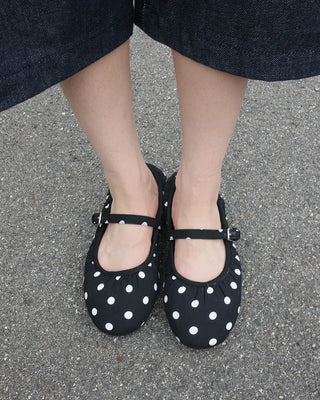 Polka Dot Strap Mary Janes