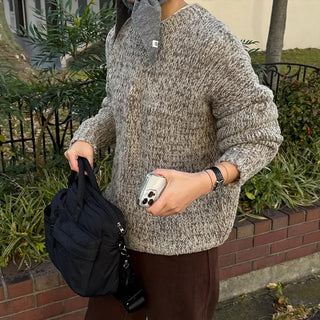 Alpaca Mix Round Knit