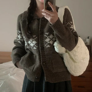 Merbone Nordic Color Cardigan