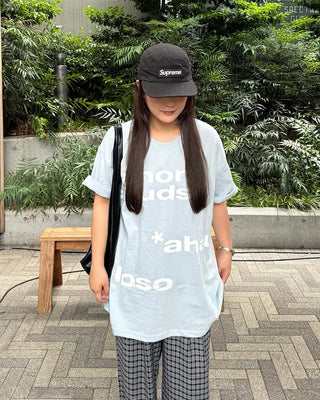 (Unisex) Lettering Oversized T-Shirt
