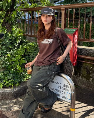 Cargo string pants