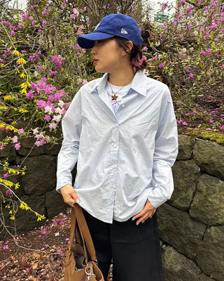 Basic oversized shirt