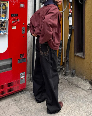 Two-pocket collar jacket