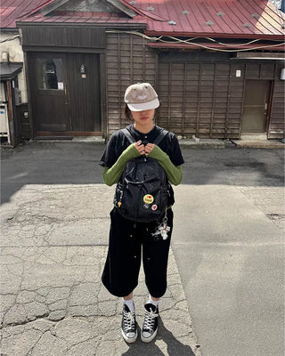 Dot Strap Backpack