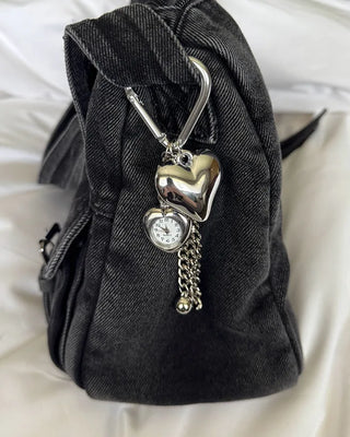 Watch Heart Keyring