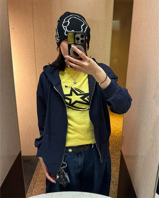 Star print T-shirt