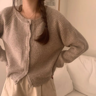 Knit cardigan