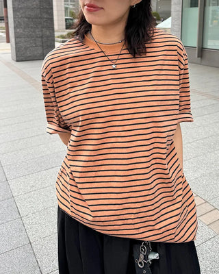 Colorful striped T-shirt