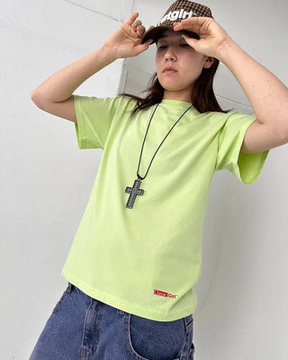 (ORIGINAL) Block Logo Basic Half T-Shirt