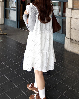 Polka Dot Mini Camisole Dress