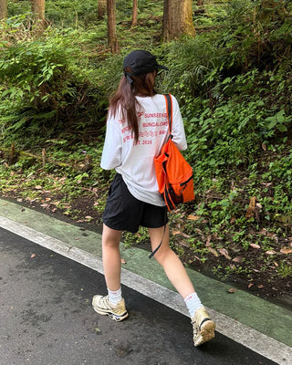 Back Sun Lettering T-shirt