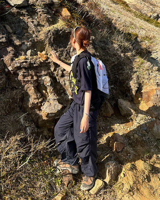 Parachute cargo pants