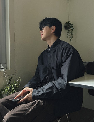 Minimal Season Shirt Jacket (2 colors)