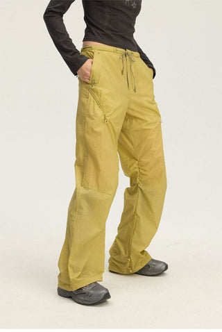 [Monterest] UPF50+ Water-Resistant Ruched Parachute Pants