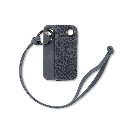 XTA087 Dot Keyring Card Wallet (BLACK/GRAY)