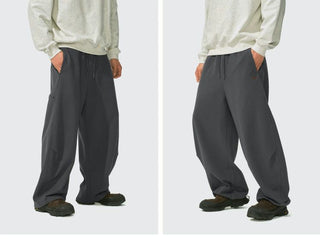 [Monterest] Logo Embroidered Wide Leg Sweatpants
