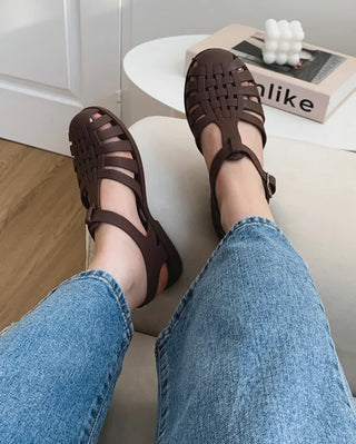 [5 colors] Aqua Jelly Sandals