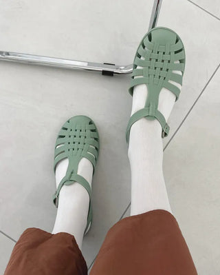 [5 colors] Aqua Jelly Sandals