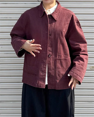 Two-pocket collar jacket