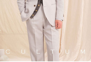 [CULTUM] Cavalry Twill Business Casual Suit Set