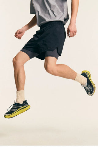 [Monterest] UPF50+ 2-in-1 Stretch Sport Shorts