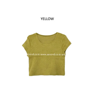 (4 colors) Terry T-shirt