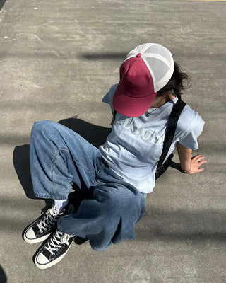 (UNISEX) Wide Denim Pants