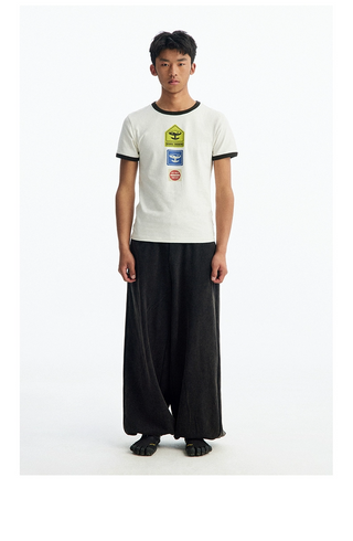 [CONP] Washed Textured T-shirt