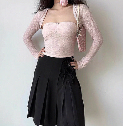 Beautiful ballet style two piece suit