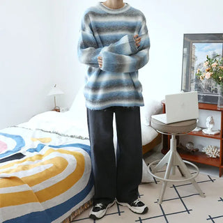 Colorful striped knit