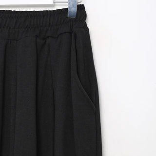 Two-pleat banding slacks