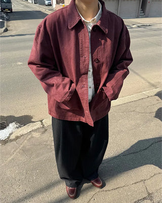Two-pocket collar jacket