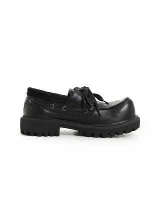 MASONPRINCE Leather Boat Shoes