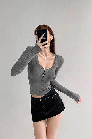 versatile long-sleeve top
