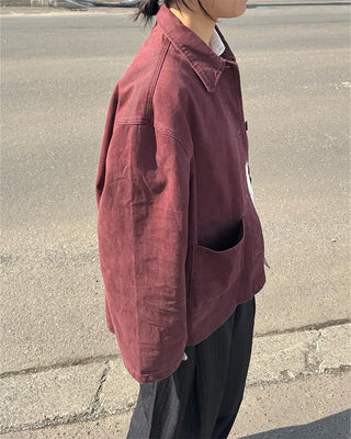 Two-pocket collar jacket