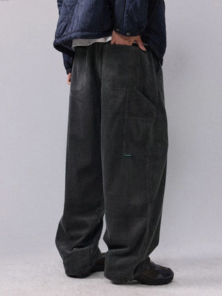 [Monterest] Washed Wide Wale Corduroy Work Pants