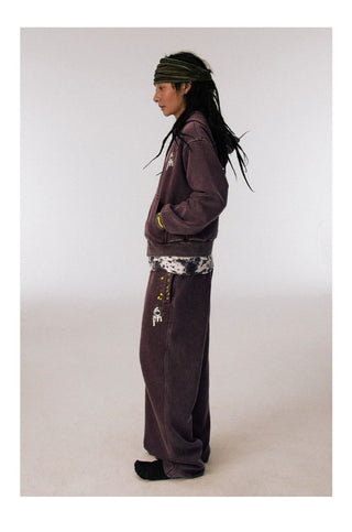 [CONP] Jamaica Beaded Zip-Up Sweatshirt