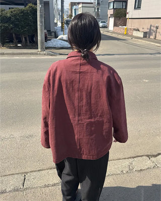 Two-pocket collar jacket