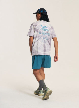 [Monterest] Moon Phase Tie-Dye Quick-Dry T-Shirt