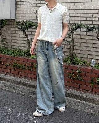 Button Boucle Summer Knit