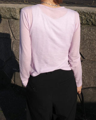 Henley Neck Tencel T-shirt