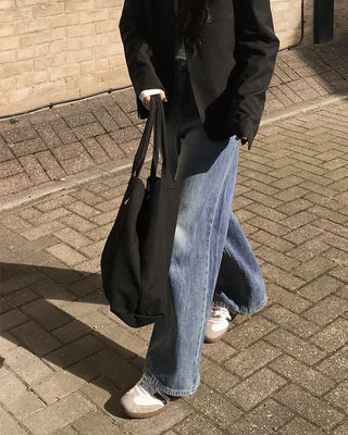 Wide Daily Denim Pants