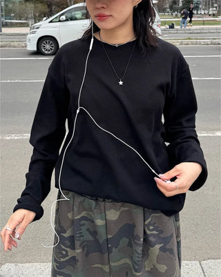 Basic Round Long T-Shirt
