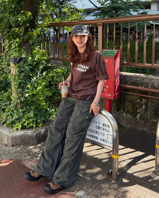 Cargo string pants