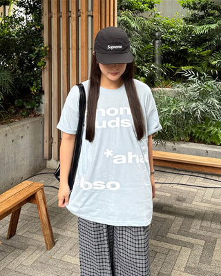 (Unisex) Lettering Oversized T-Shirt