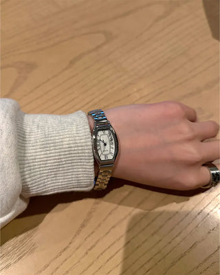 Square Metal Watch