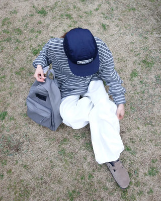 Striped long-sleeved T-shirt