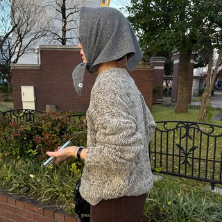 Alpaca Mix Round Knit
