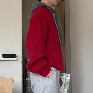 Vivid gauge knit sweater